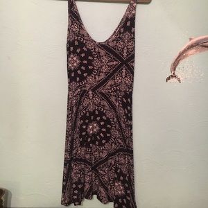 MEDIUM See You Monday Navy Blue Sundress